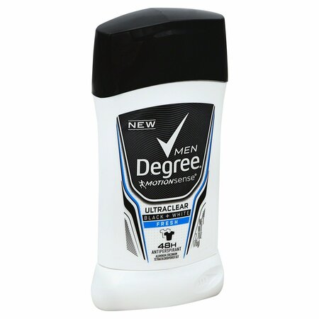 DEGREE Invisible Solid Ultra Clear Black & white Fresh 2.7Z 660213